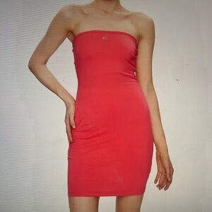 Tommy Hilfiger Vibrant Hot Pink Dress